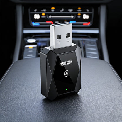 Go Des GD-BT212 Android Auto Destekli CarPlay USB Bluetooth Wireless Transmitter Adaptör