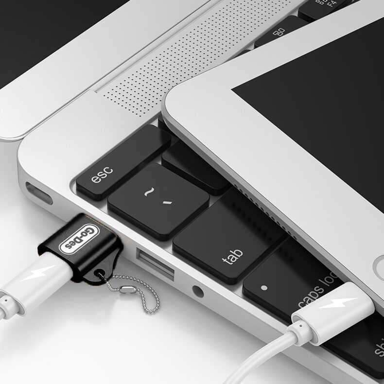Go Des GD-CT028 Type-C To Usb Çevirici Siyah