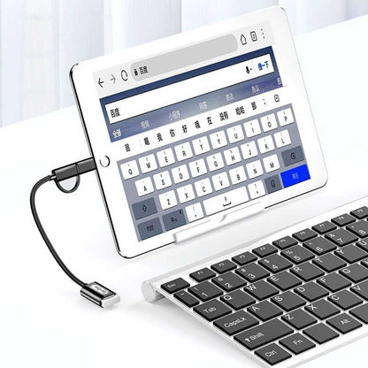 Go Des GD-CT033 2 in 1 Micro - Type-C Otg Gri