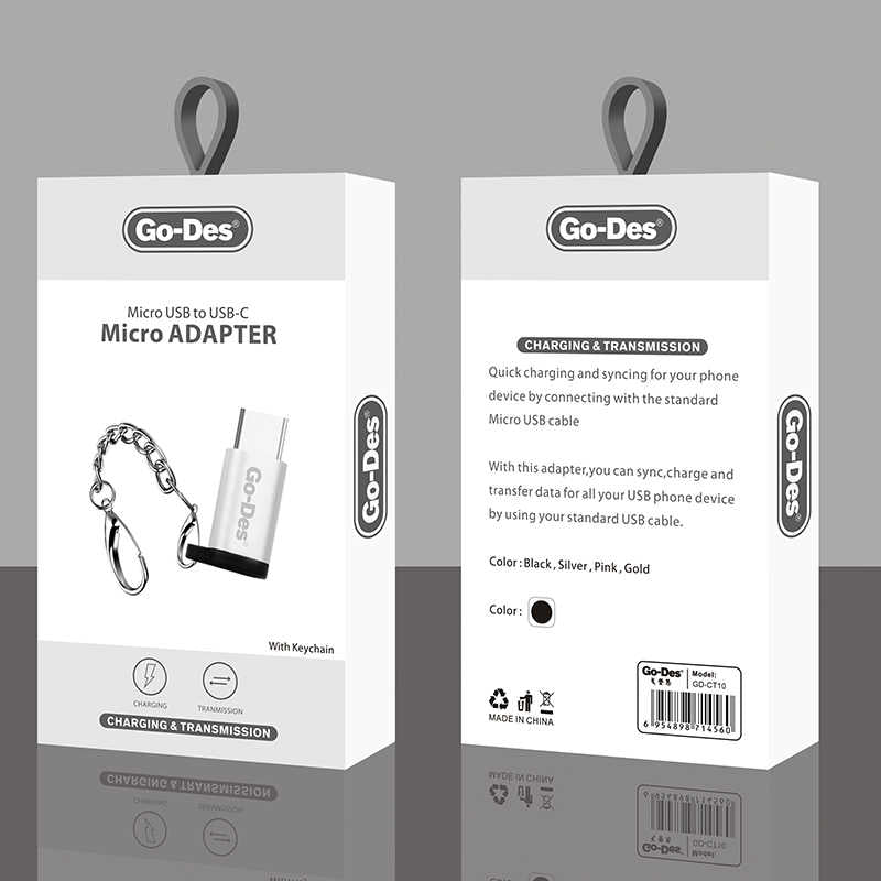 Go Des GD-CT10 Type-C Çevirici Gold