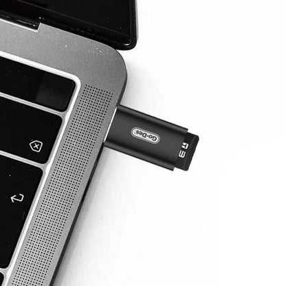Go Des GD-CT191 TF to USB-A/Type-C 2in1 OTG Hafıza Kart Okuyucu Siyah