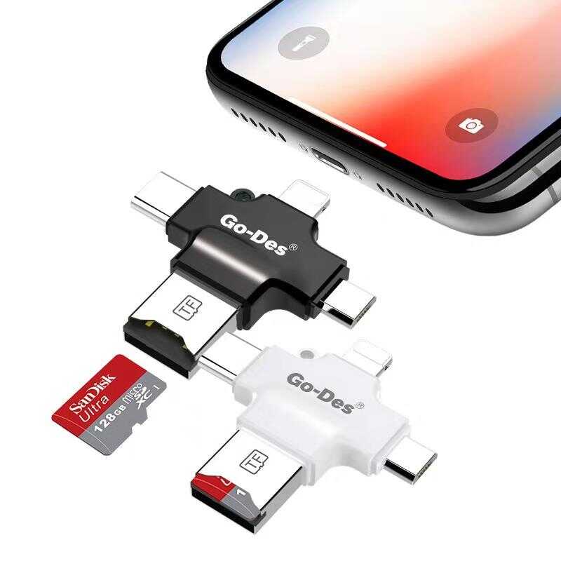 Go Des GD-DK101 Hafıza Kart Okuyucu Siyah