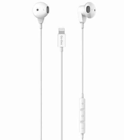 Go Des GD-EP107 Lightning Stereo Kulaklık Beyaz