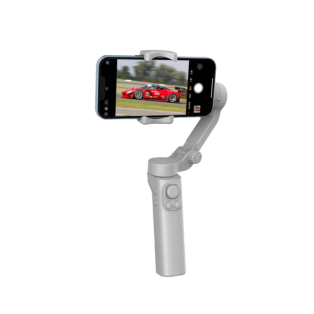 Go Des GD-F5 3 Eksenli El Tipi Yüz Tanıma Takip Özellikli Gimbal Stabilizatör Gri