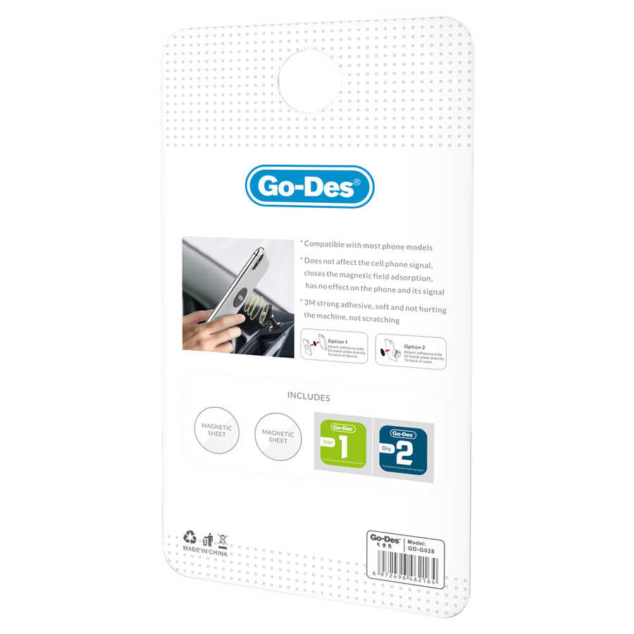 Go Des GD-G028 Magnetik Levha Siyah