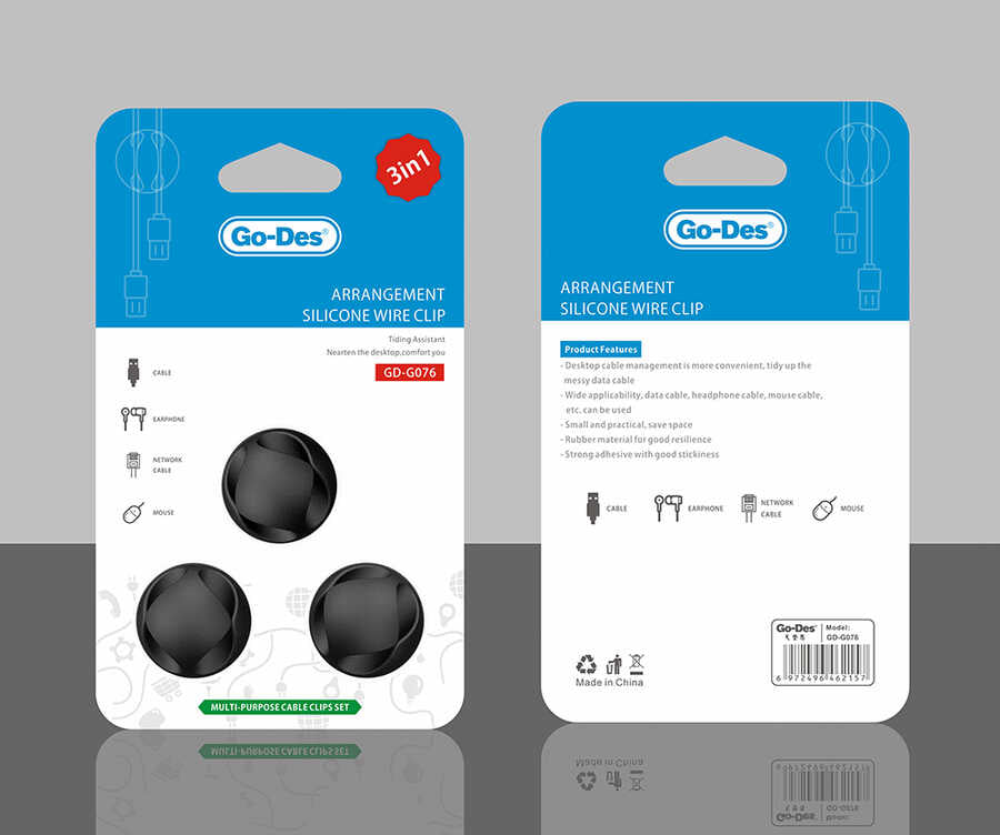 Go Des GD-G076 Kablo Düzenleyici Rose Gold