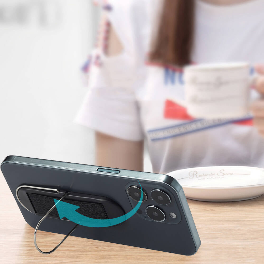 Go Des GD-G079 4in1 Standlı Magnetik Yüzük Tutucu Aparat Siyah