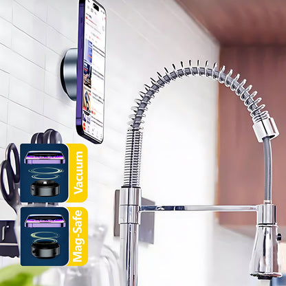 Go Des GD-HD223 110mAh 5V Type-C Portlu Elektirikli Vakum Özellikli Telefon Tutucu Siyah