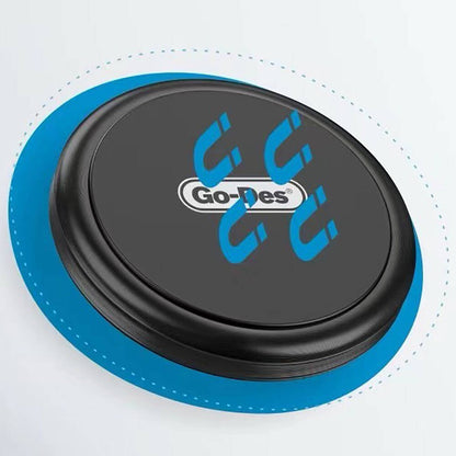 Go Des GD-HD303 Jiroskobik Sabitleme Özellikli Magnetik Direksiyon Tasarım Araç Telefon Tutucu Siyah