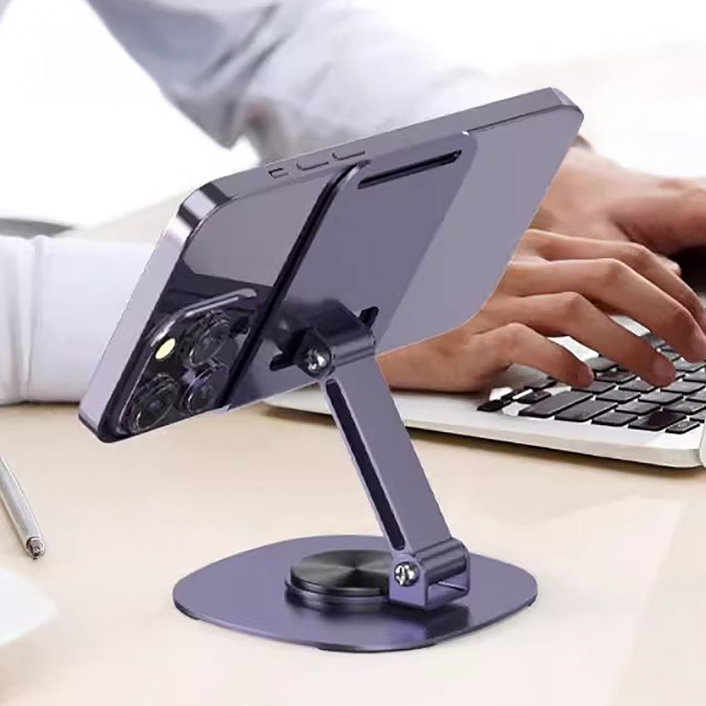 Go Des GD-HD373 Ayarlanabilir Katlanabilir 360 Derece Dönebilen Telefon ve Tablet Standı Siyah