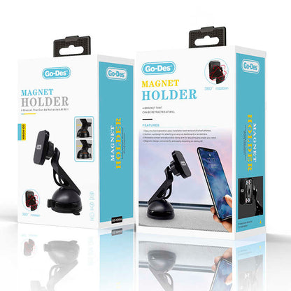 Go Des GD-HD604 Magnetic Araç Telefon Tutucu Siyah