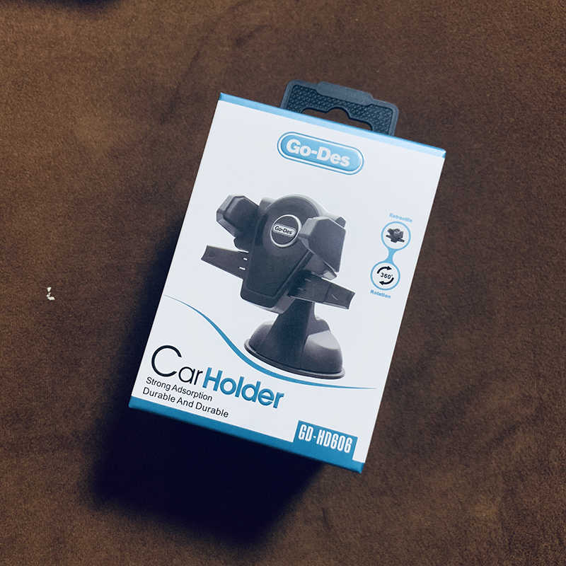 Go Des GD-HD606 Magnetik Araç Telefon Tutucu Siyah