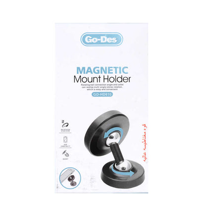 Go Des GD-HD610 Magnetik Araç Telefon Tutucu Siyah