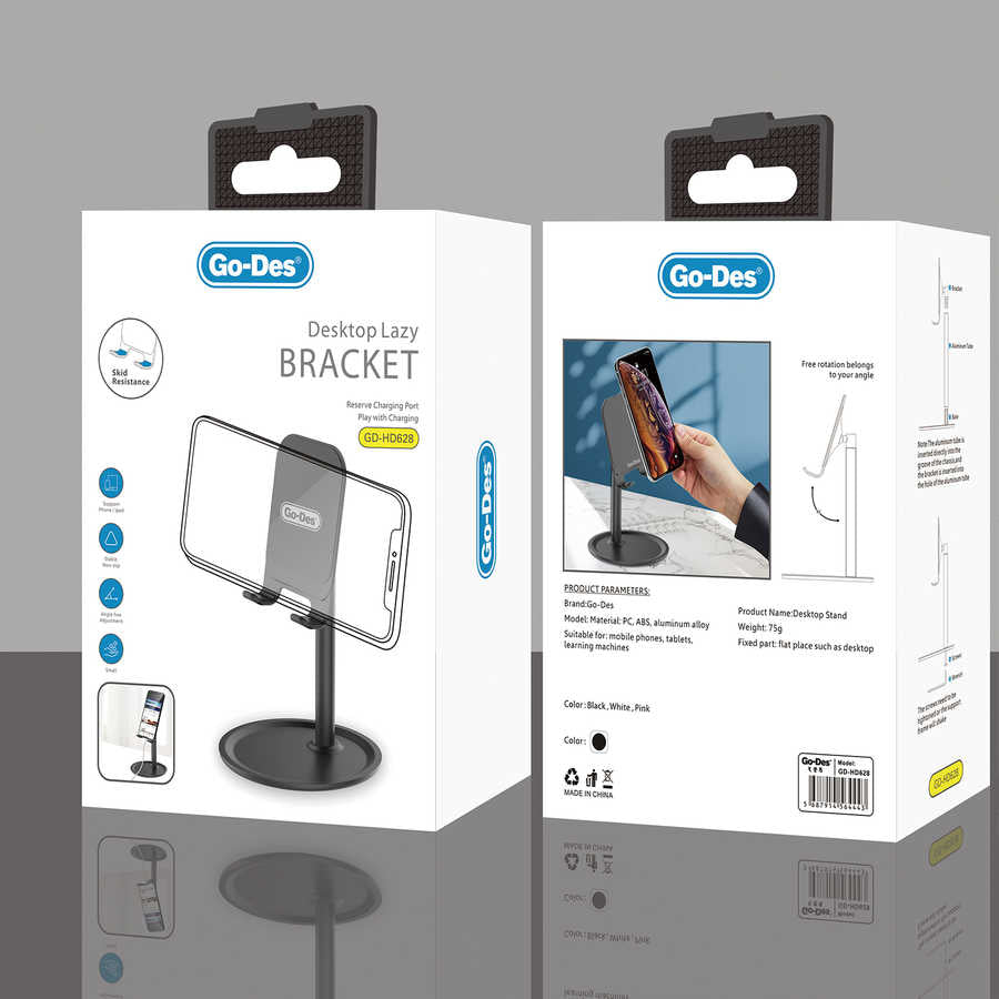 Go Des GD-HD628 Telefon Standı Siyah