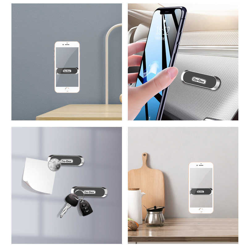 Go Des GD-HD636 Magnetik Araç Telefon Tutucu Siyah