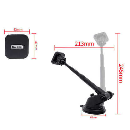 Go Des GD-HD638 Magnetik Araç Telefon Tutucu Siyah