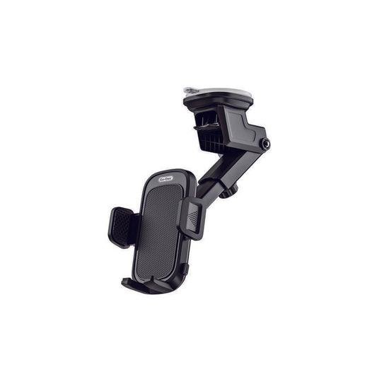 Go Des GD-HD647 Araç İçi Telefon Tutucu 360 Oynar Başlıklı Vantuzlu Tasarım Siyah