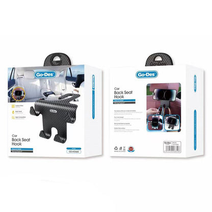 Go Des GD-HD660 Arka Koltuk Askılı Tasarım Araç Telefon Tutucu Siyah