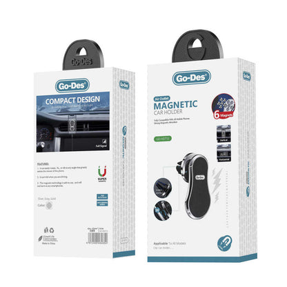 Go Des GD-HD713 Magnetik Araç Telefon Tutucu Siyah