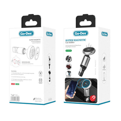 Go Des GD-HD736 Magnetik Araç Telefon Tutucu Siyah