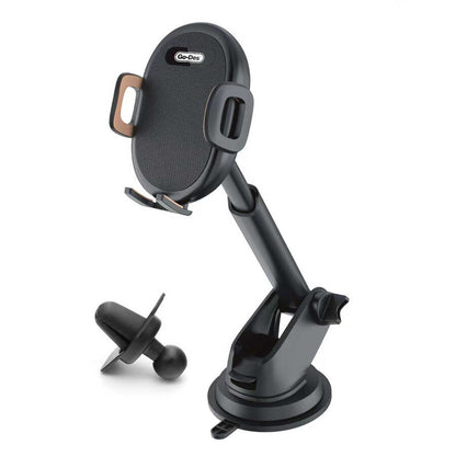 Go Des GD-HD753 2 in 1 Araç Telefon Tutucu Siyah