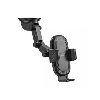Go Des GD-HD754 Araç İçi Telefon Tutucu 360 Oynar Başlıklı Vantuzlu Tasarım Siyah