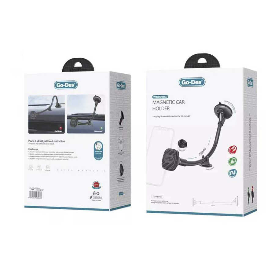 Go Des GD-HD761 Magnetic Araç Telefon Tutucu Siyah