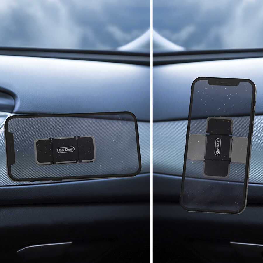 Go Des GD-HD782 Magnetic Araç Telefon Tutucu Siyah