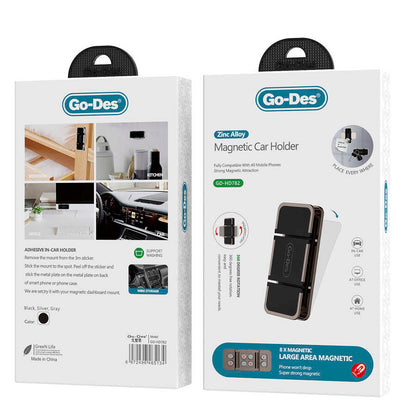 Go Des GD-HD782 Magnetic Araç Telefon Tutucu Siyah