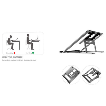 Go Des GD-HD888 Laptop Standı Gri