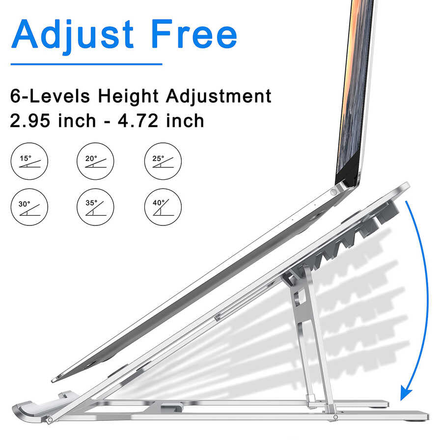 Go Des GD-HD888 Laptop Standı Gri