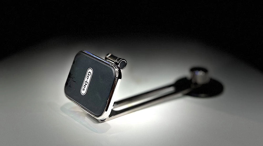 Go Des GD-HD916 Magnetik 360 Derece Dönebilen Düz Zemin Araç Telefon Tutacağı Siyah
