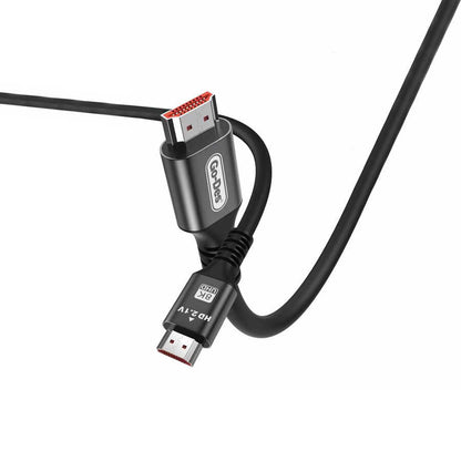 Go Des GD-HM828 HDTV Görüntü ve Ses Aktarıcı HDMI Kablo Ultra HD 8K 4320p 2 metre Siyah