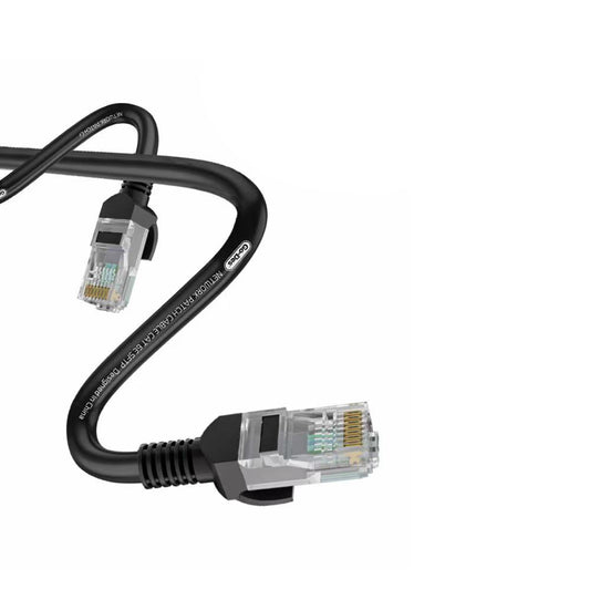 Go Des GD-HM891 1000Mbps Aktarım Hızlı RJ45 Ethernet Kablosu 15M Siyah