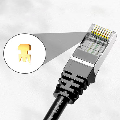 Go Des GD-HM891 1000Mbps Aktarım Hızlı RJ45 Ethernet Kablosu 20M Siyah