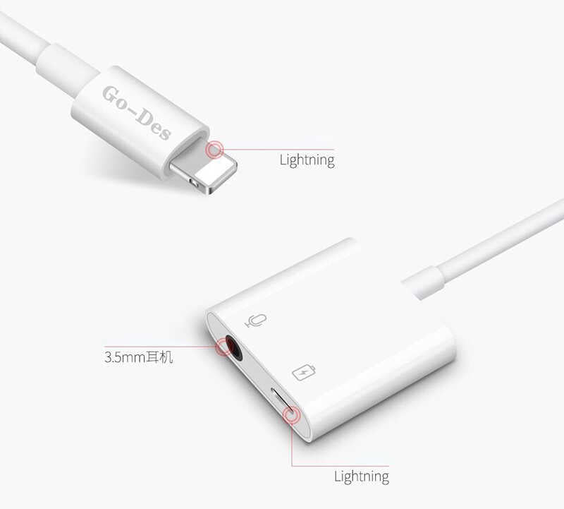 Go Des GD-OR881 Lightning Dönüştürücü Beyaz