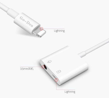 Go Des GD-OR881 Lightning Dönüştürücü Beyaz