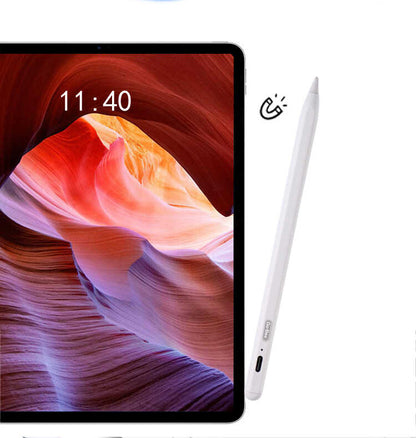 Go Des GD-P1207 2 in 1 Üniversal Kapasitif Dokunmatik Kalem Beyaz