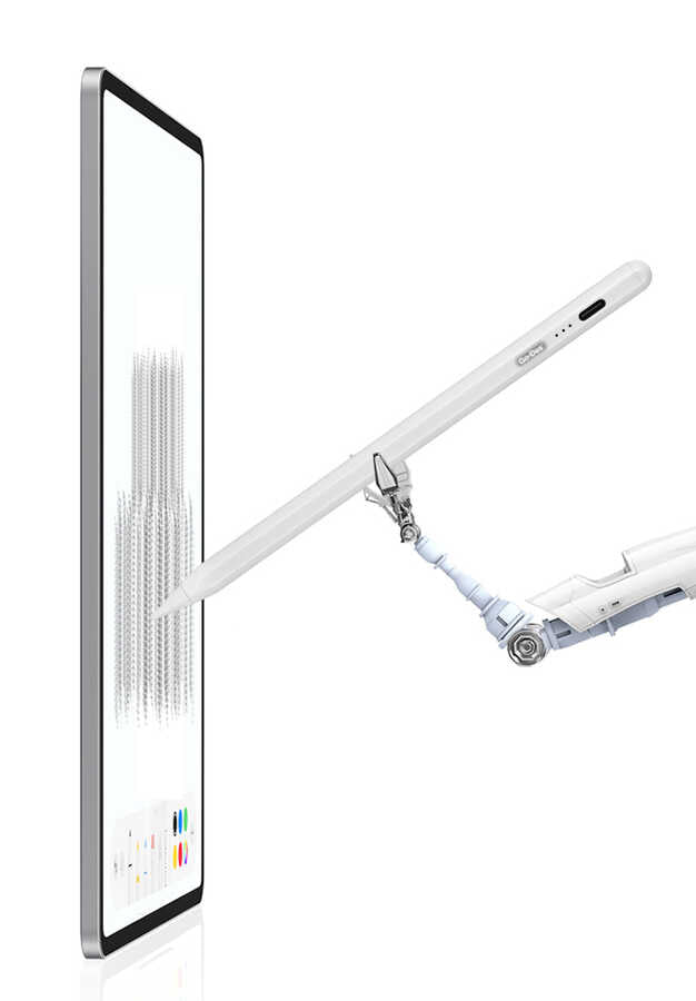 Go Des GD-P1209 Aktif Kapasitif Dokunmatik Kalem Beyaz