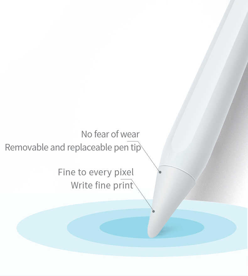 Go Des GD-P1209 Aktif Kapasitif Dokunmatik Kalem Beyaz