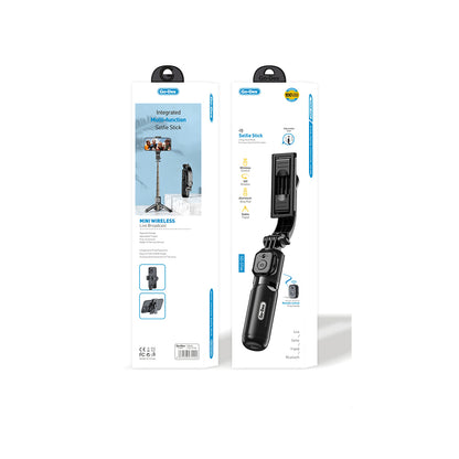 Go Des GD-ST66 Kumandalı 360 Derece Dönebilen Selfie Çubuğu ve Tripod Siyah