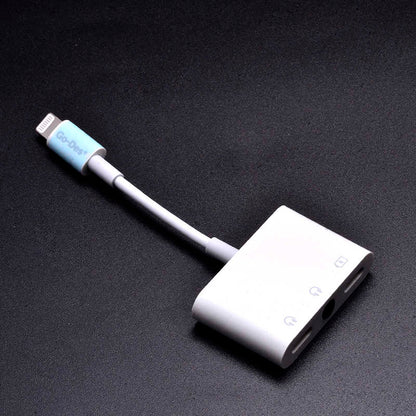 Go Des GD-UC018 Kulaklık Şarj ve Aux Dönüştürücü Beyaz