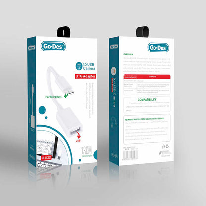 Go Des GD-UC029 Lightning To Usb Camera Adaptör Beyaz