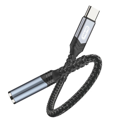 Go Des GD-UC068 Type-C to 3.5mm Aux Çevirici Ses Adaptörü Siyah