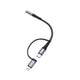 Go-Des GD-UC173 3.5mm Jack Girişli Type-C ve Lightning 2in1 Ses Kablosu