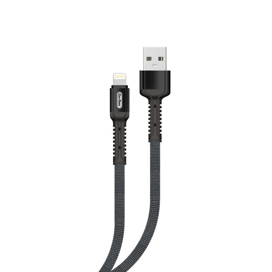 Go Des GD-UC529 Lightning Usb Kablo Siyah