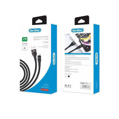 Go Des GD-UC530 Type-C Usb Kablo Siyah