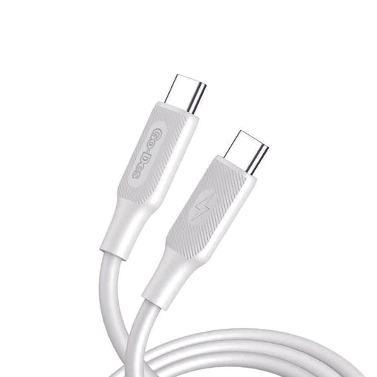 Go Des GD-UC571 Type-C to Type-C PD Hızlı Şarj Kablosu 60W 1 Metre Beyaz