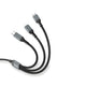 Go-Des GD-UC617 3in1 Type-C to Lightning – Type-C – Type-C Ultra Hızlı PD Şarj Kablosu 100W 1.2M