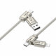 Go Des GD-UC832 4in1 PD Çoklu USB-A + Type-C to Type-C + Lightning Şarj ve Data Kablosu